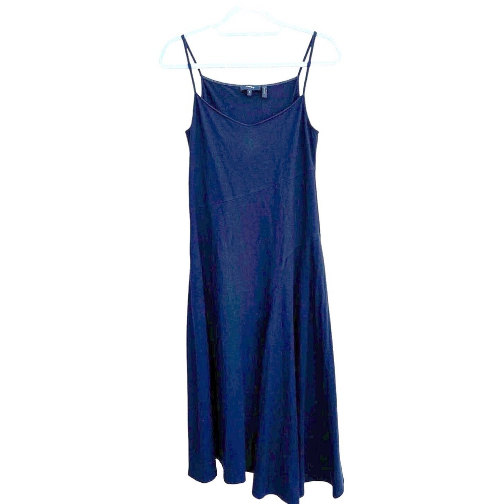 Theory Tank Dress, Midi, A-Line, Black, Size S‎